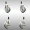 Service Caster 5 Inch 316SS Gray Poly Swivel 1-3/8 Inch Expanding Stem Caster Brake SCC, 2PK SCC-SS316EX20S514-PPUB-2-TLB-2-138 - alternate 1